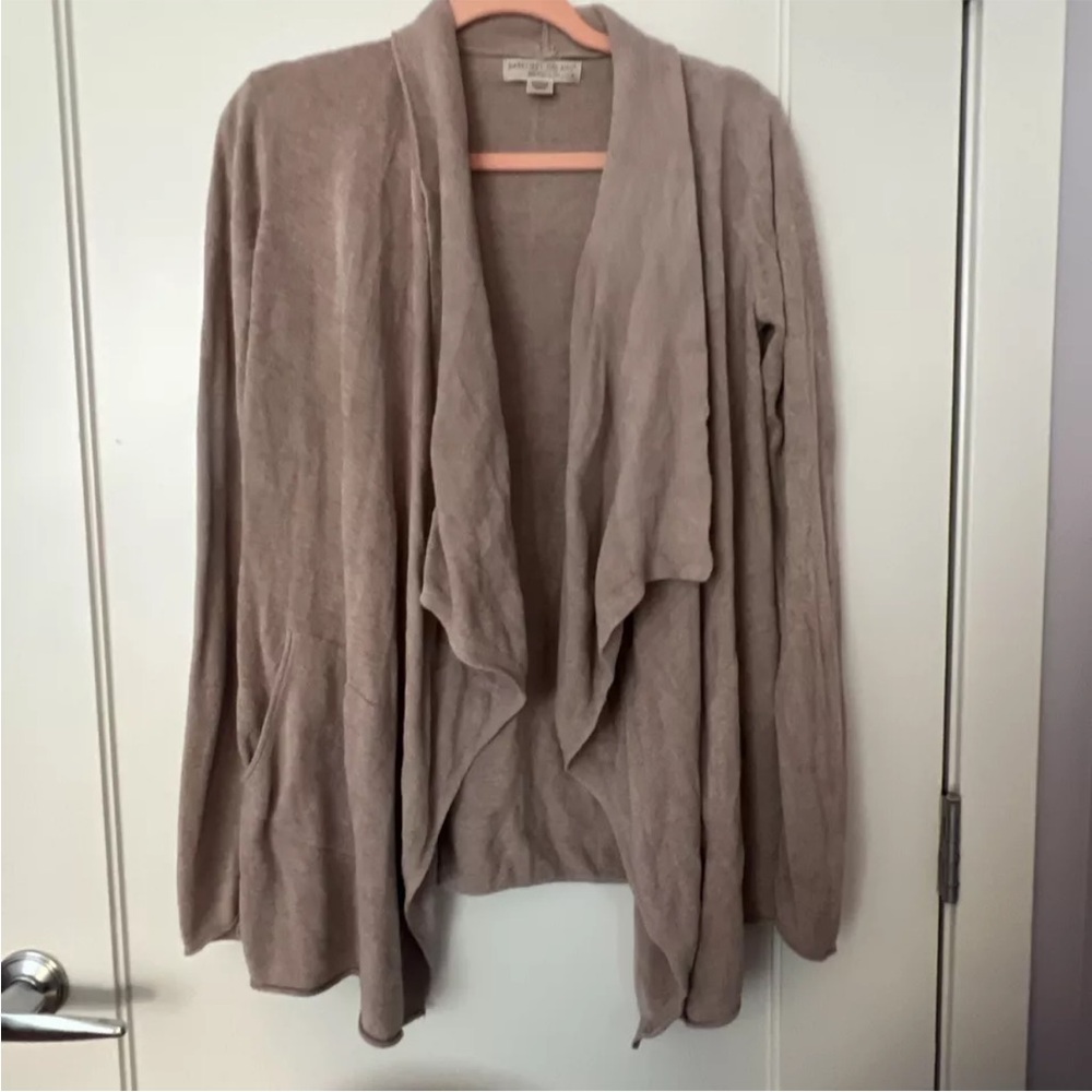 Barefoot Dreams CozyChic Ultra Lite Cardigan Rose XXS Open Front